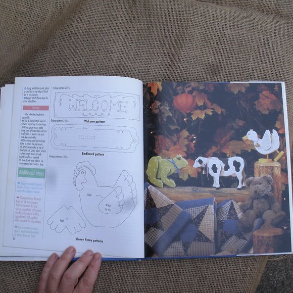 Country Style Painted Wood Projects crafts art book - Picture 8 of 16